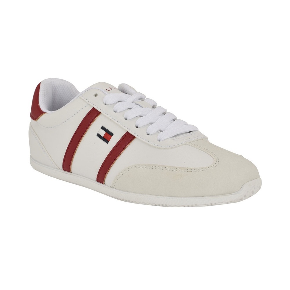 Tommy Hilfiger Women's Eryanne Signature Logo Lace-Up Sneakers- Size 10M
